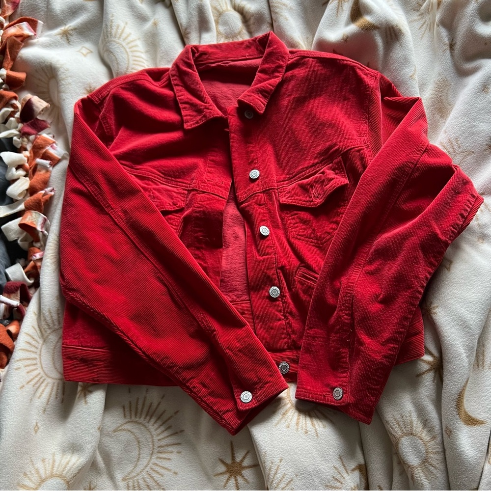 Red Brandy Melville : John Galt Cotton Denim Jacket